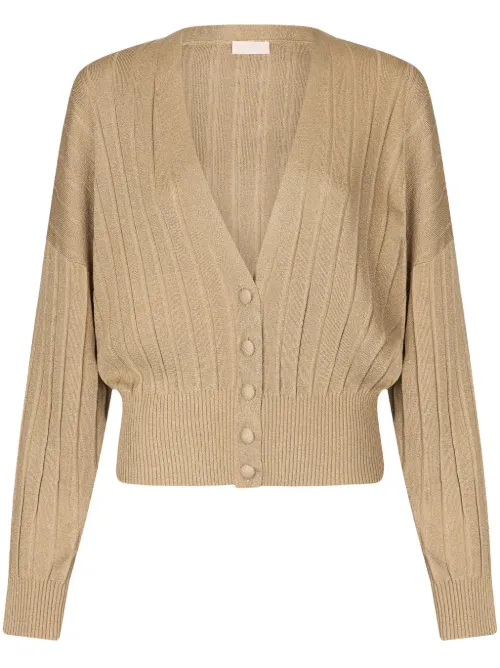 Cardigan en maille métallisée - LIU JO - Modalova