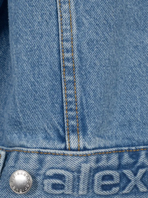 Alexander Wang Denim Trucker Jacket | Blue | FARFETCH Alexander Wang Denim Trucker Jacket | Blue | FARFETCH