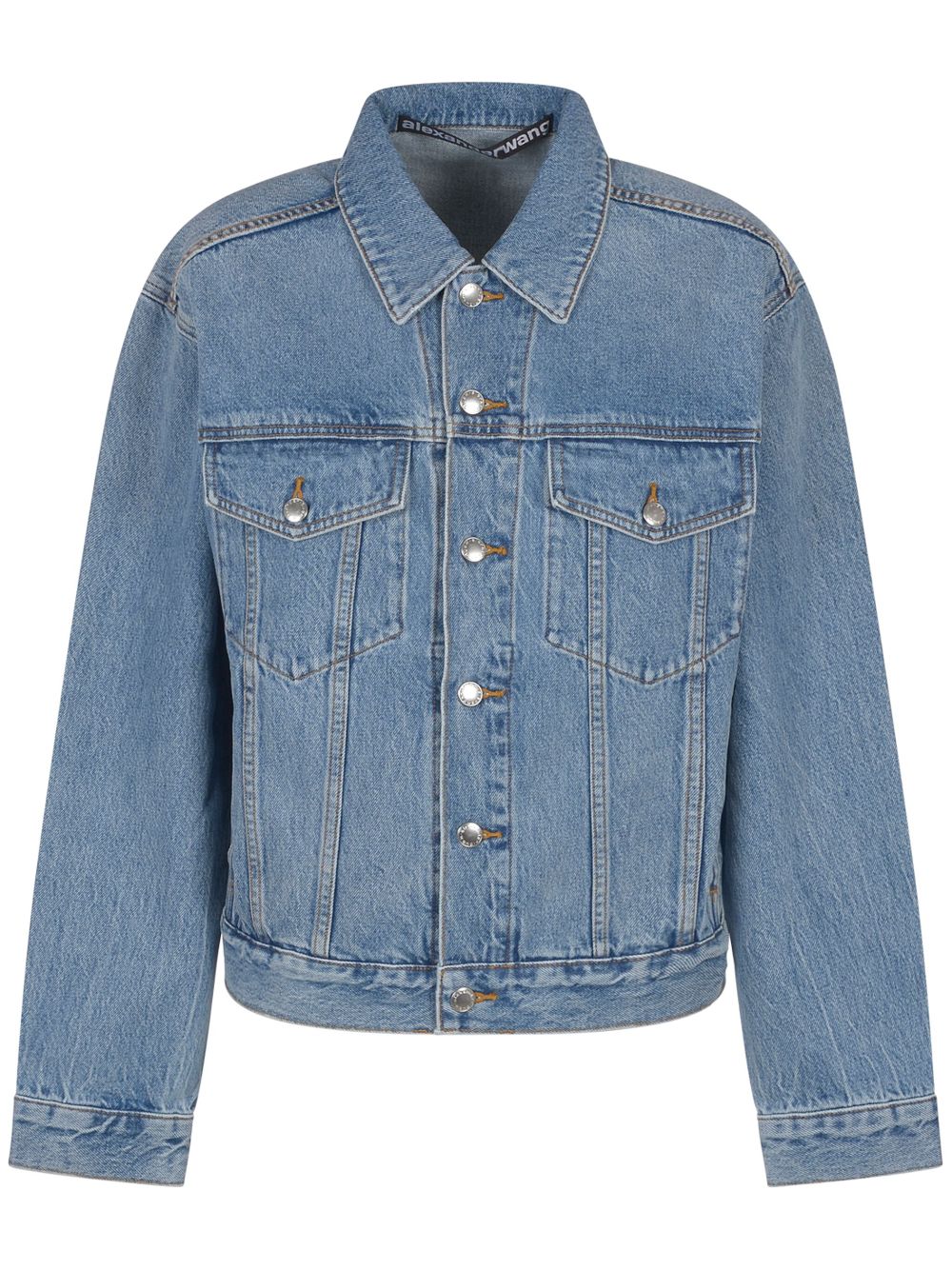 Alexander Wang denim trucker jacket - Blue