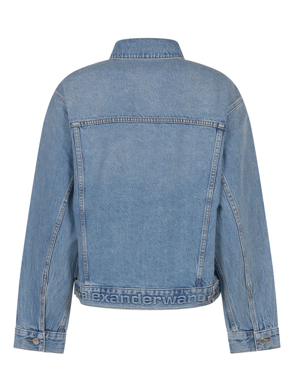 Alexander Wang denim trucker jacket - Blue