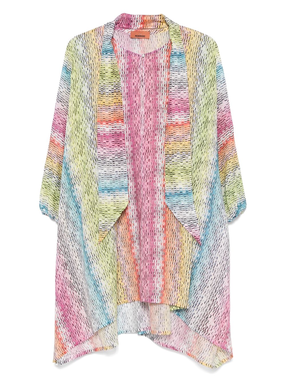 Missoni wave-print cover-up - Pink