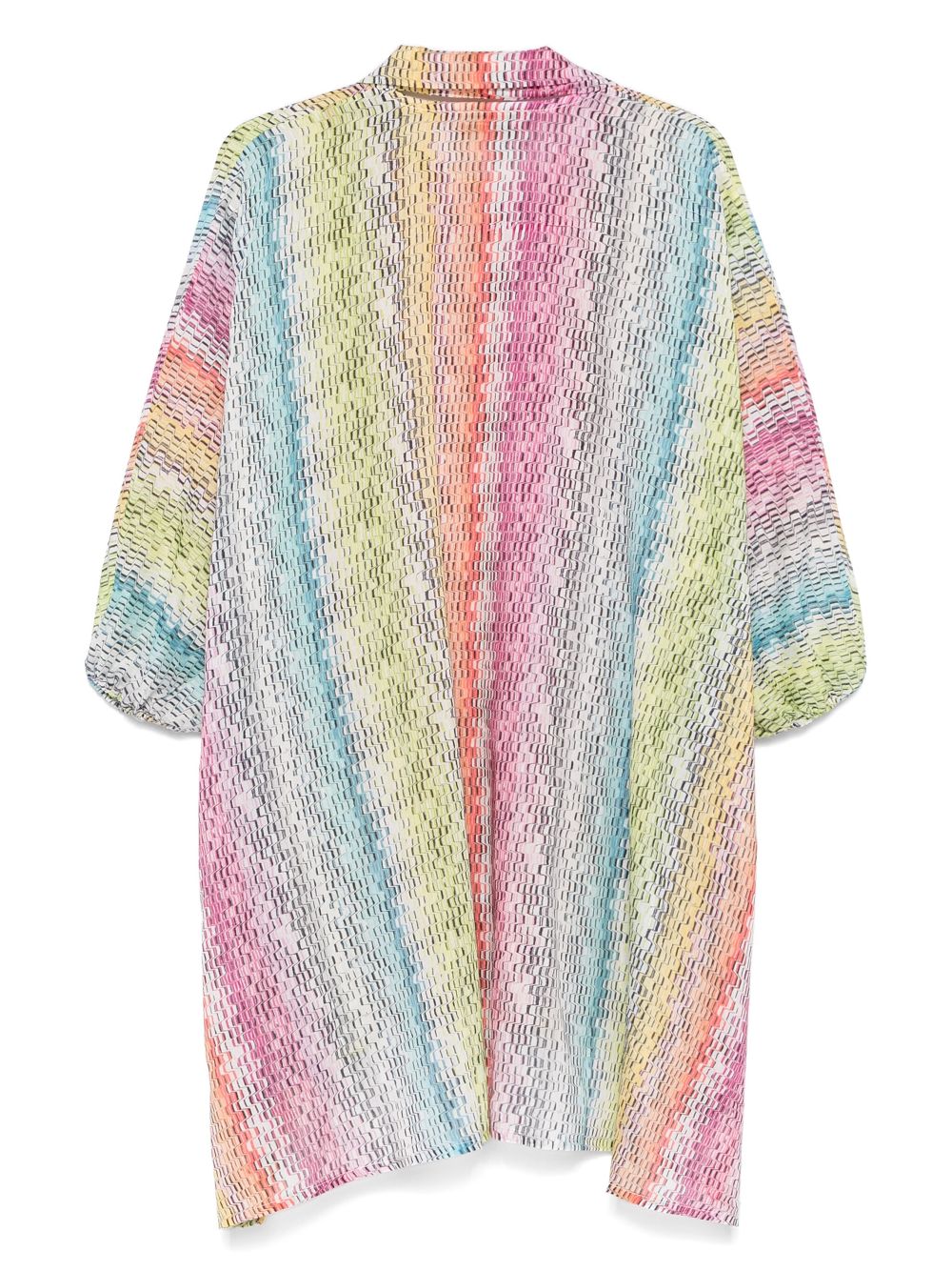 Missoni wave-print cover-up - Pink