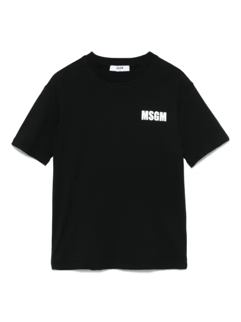 MSGM Kids logo-print T-shirt 