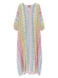 Missoni wave-print cover-up - Pink