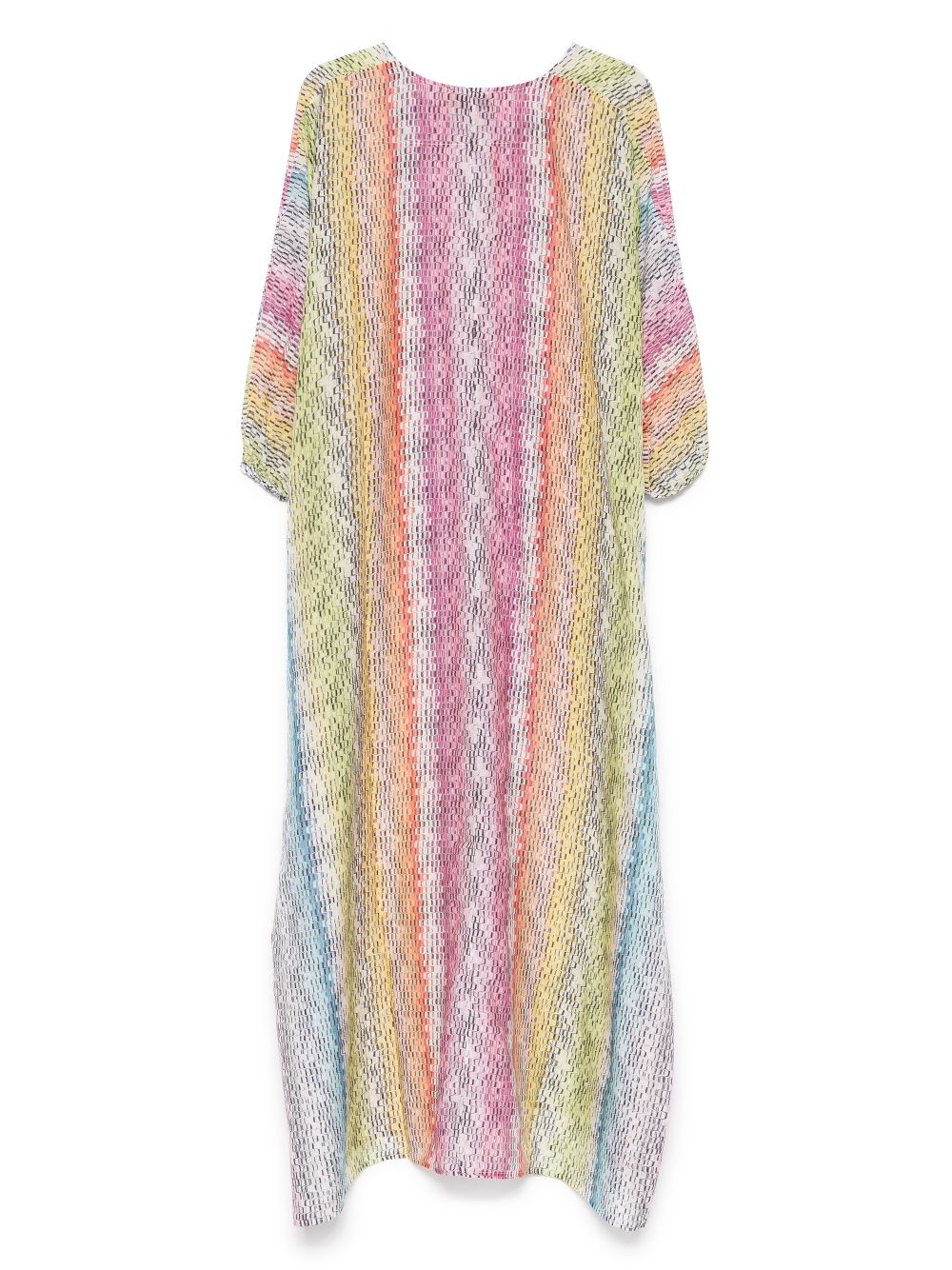 Missoni Wikkeldoek met golfprint - Roze