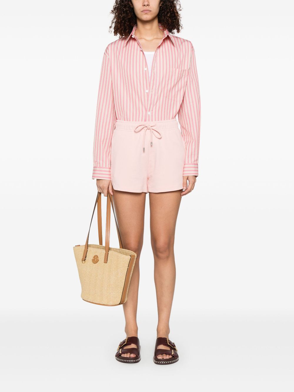 PINKO Sbrisolona shorts - Roze