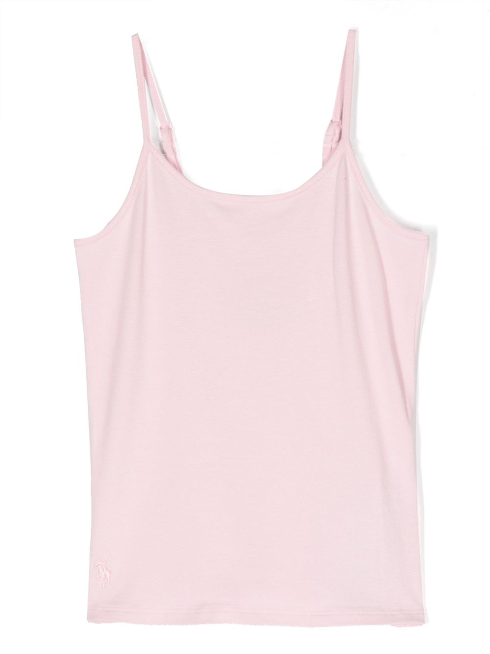 POLO RALPH LAUREN KIDS Twee tops met geborduurd logo - Pink