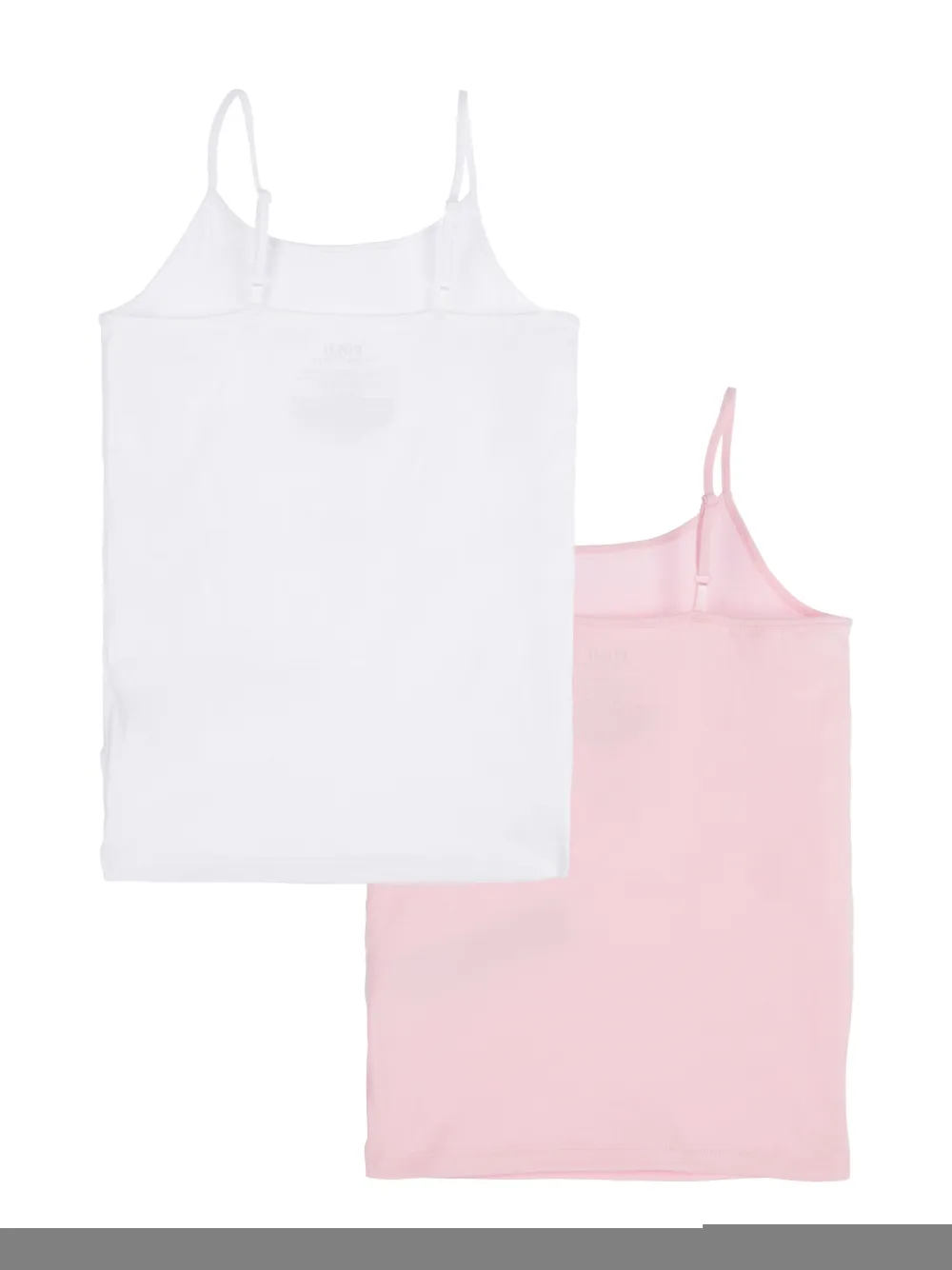 POLO RALPH LAUREN KIDS Twee tops met geborduurd logo Roze