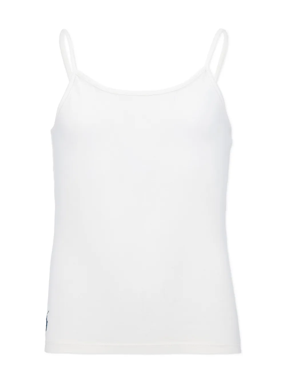 Set-Of-Two Logo-Embroidered Tops