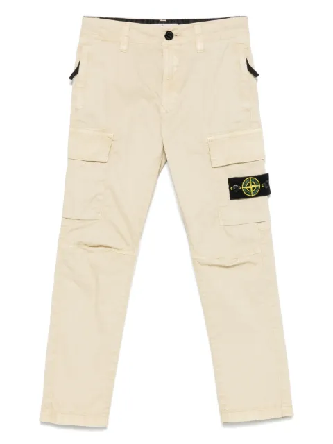 Stone Island Junior Compass-badge cargo pants