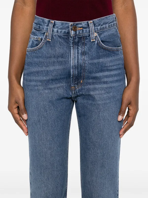 【関税込み】AGOLDE ブルー Leena ジーンズ AGOLDE Leena ジーンズ | ブルー | FARFETCH JP