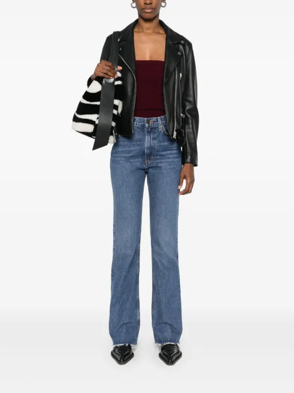 デニム・ジーパン AGOLDE FW25 Denim Leena jeans (A2181535 PCBO) Leena Jean in Stage – AGOLDE