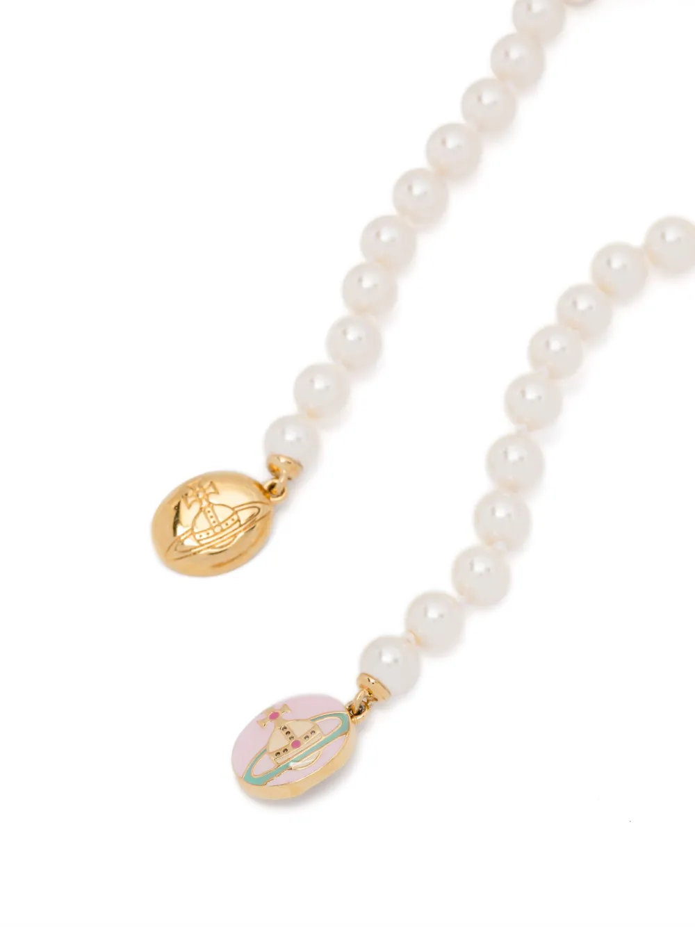 Vivienne Westwood｜FASHION PROPS (LOELIA NECKLACE (63030 Vivienne Westwood Loelia necklace for Women - White in UAE