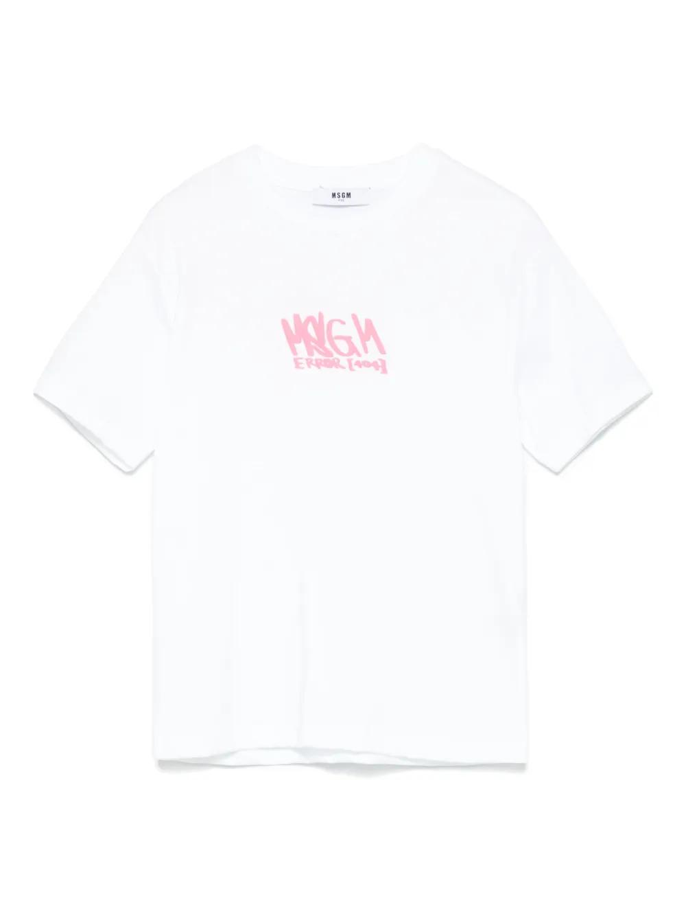MSGM Kids playera de jersey | blanco | Image 1