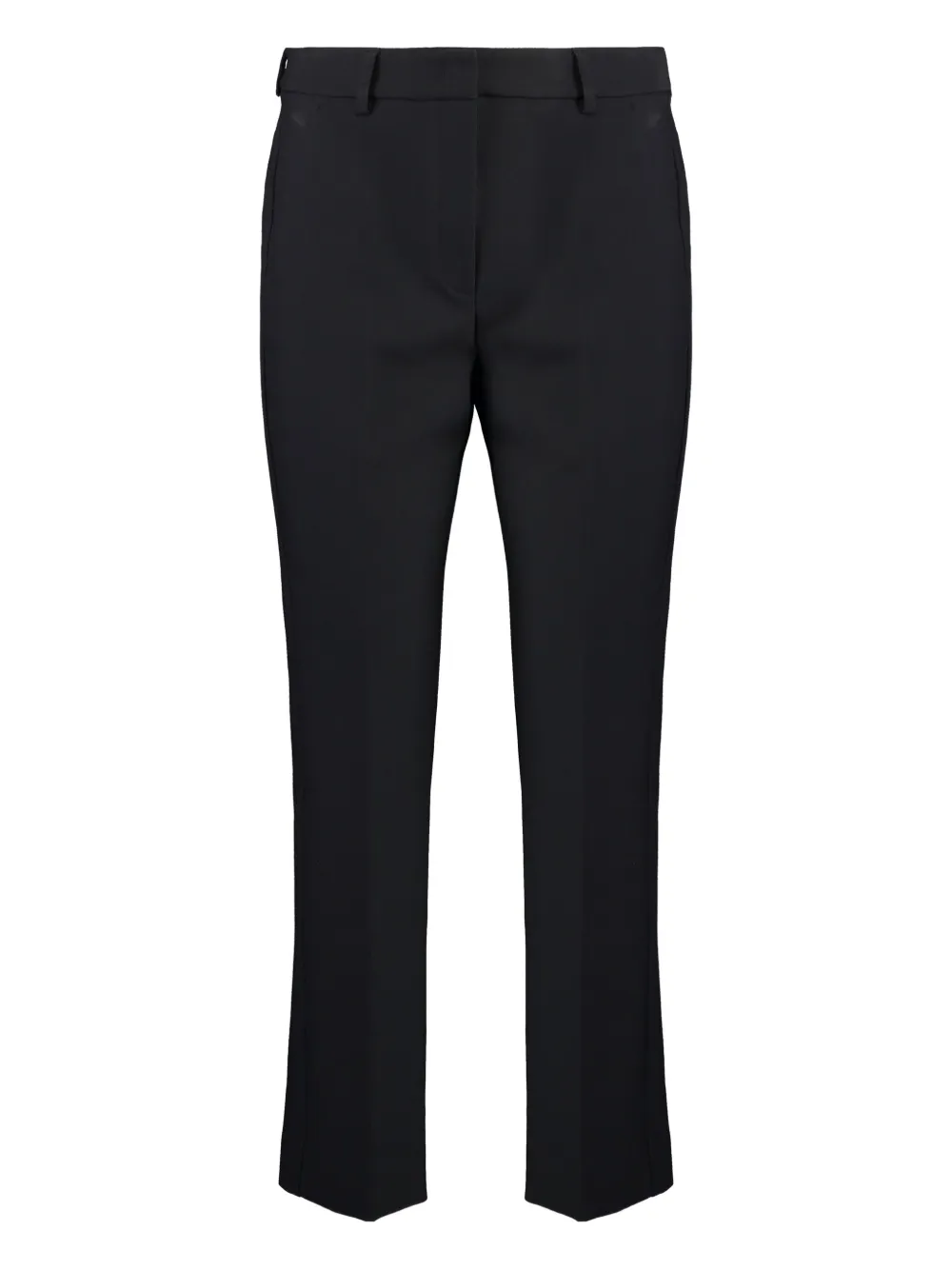 Weekend Max Mara Broek met knoopsluiting Zwart