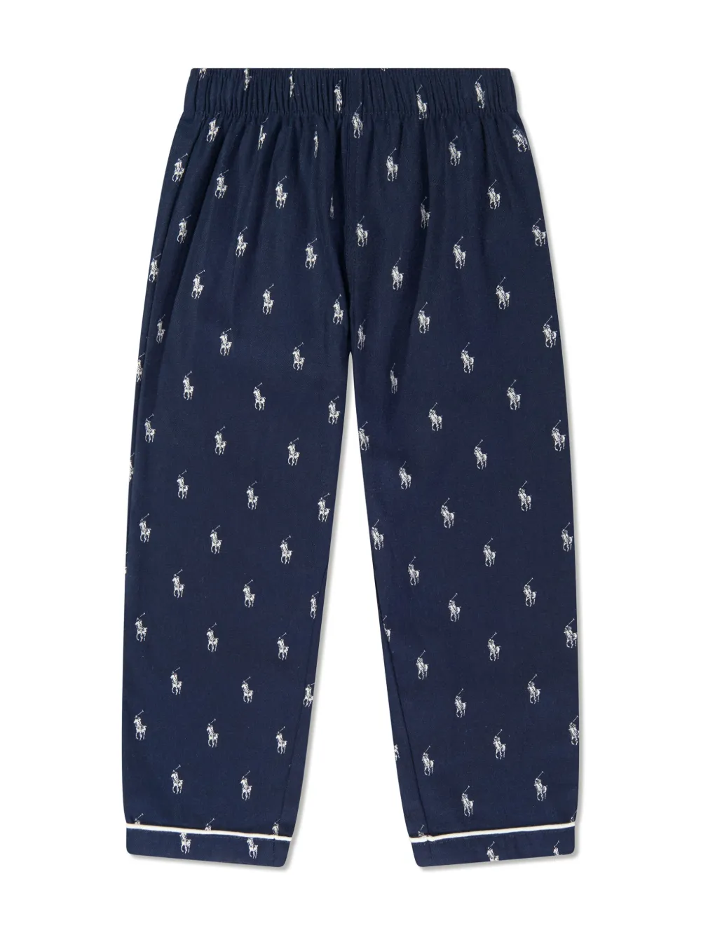 POLO RALPH LAUREN KIDS Pyjama met all-over logoprint Blauw