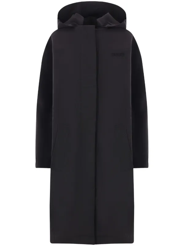 Gucci パデッド パーカーコート | ブラック | FARFETCH JP