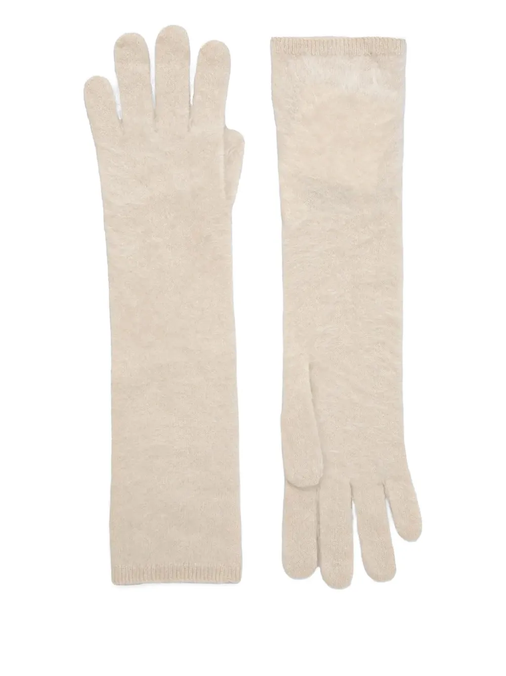 By Malene Birger Guanta Wool Gloves In Neutral
