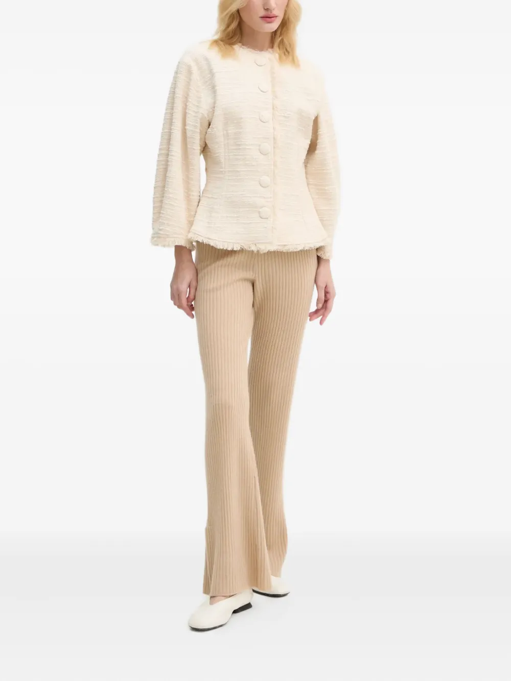 By Malene Birger button fringed jacket | Fitted Jackets | Image 2