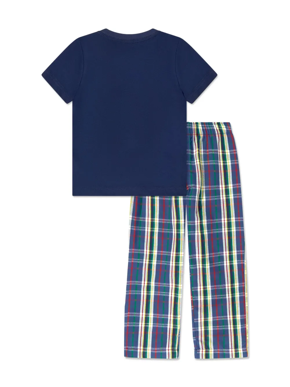 POLO RALPH LAUREN KIDS Geruite pyjama Blauw