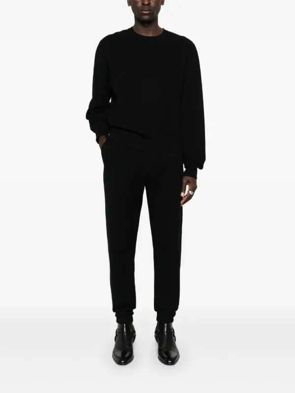 【関税込・国内発送】SAINT LAURENT cassandre スウェットシャツ Saint Laurent Cassandre スウェットシャツ | ブラック