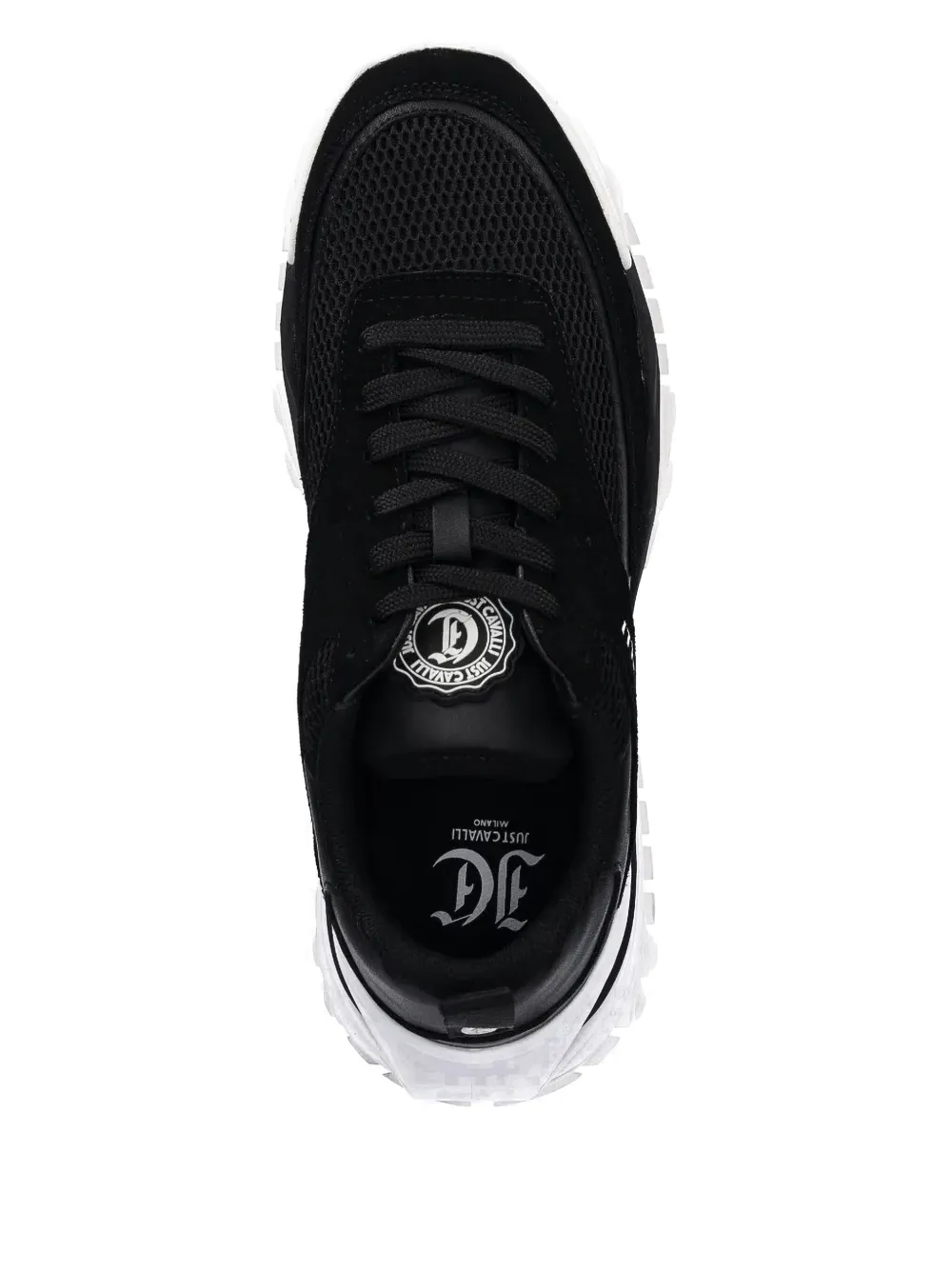 Just Cavalli logo-print sneakers Black