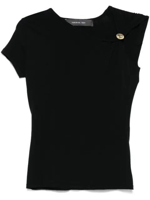 Federica Tosi pin-detailed top
