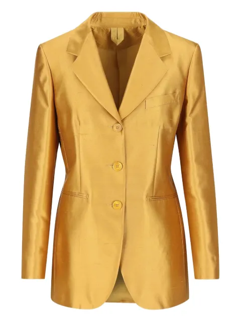 Max Mara satin-effect blazer