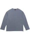 Mainless waffle-knit sweater - Blue