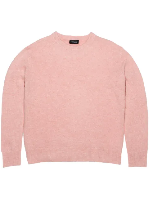 Mainless fluffy sweater