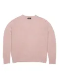 Mainless fluffy sweater - Pink