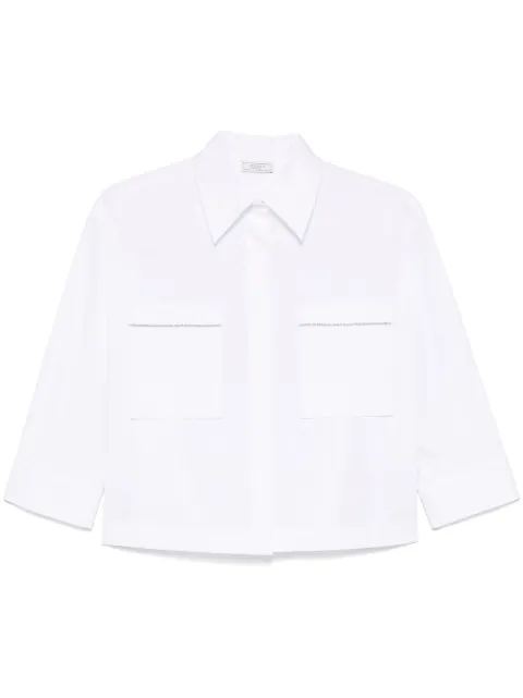 Peserico camisa de popelina