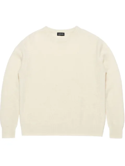 Mainless crew-neck sweater