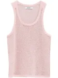 Gimaguas open-knit top - Pink