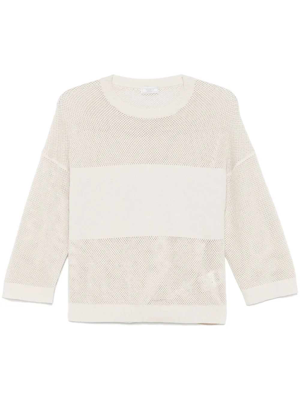 lurex-knit sweater