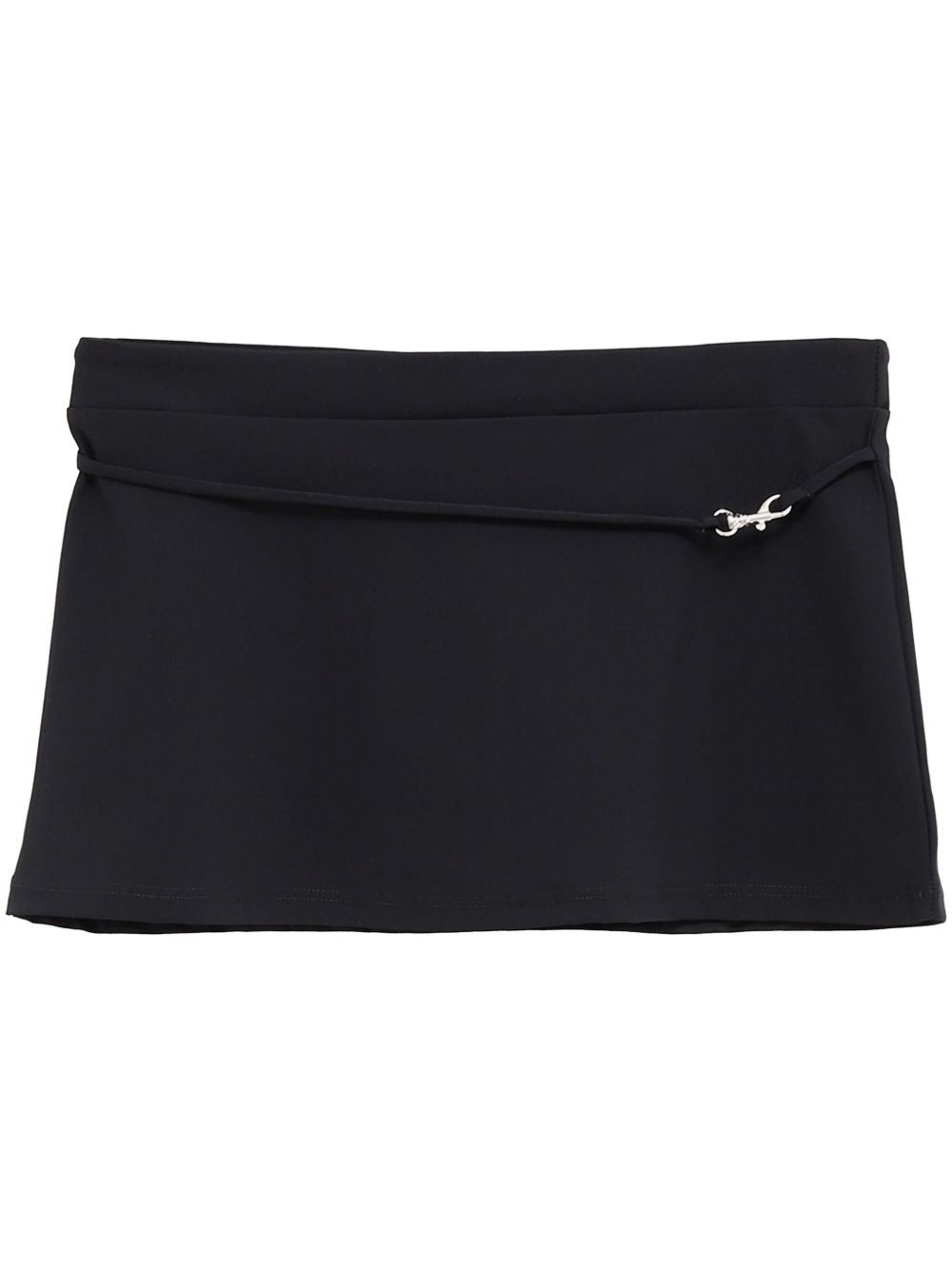 snap-hook mini skirt