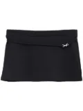 Gimaguas snap-hook mini skirt - Black