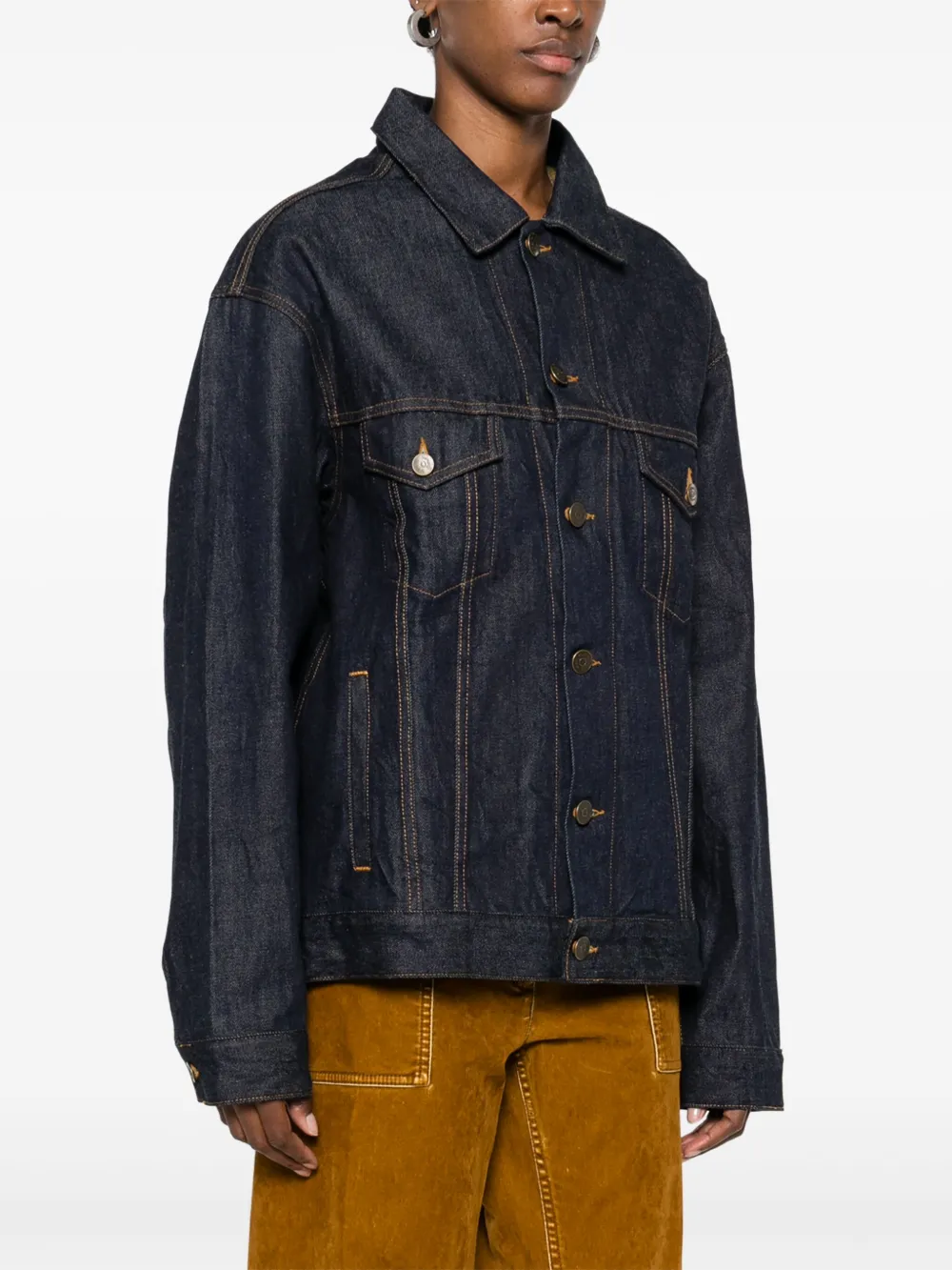 Mainless Denim Jacket In Blue