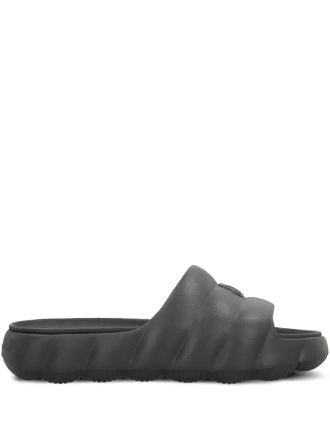 Moncler Lilo logo-patch quilted slides
