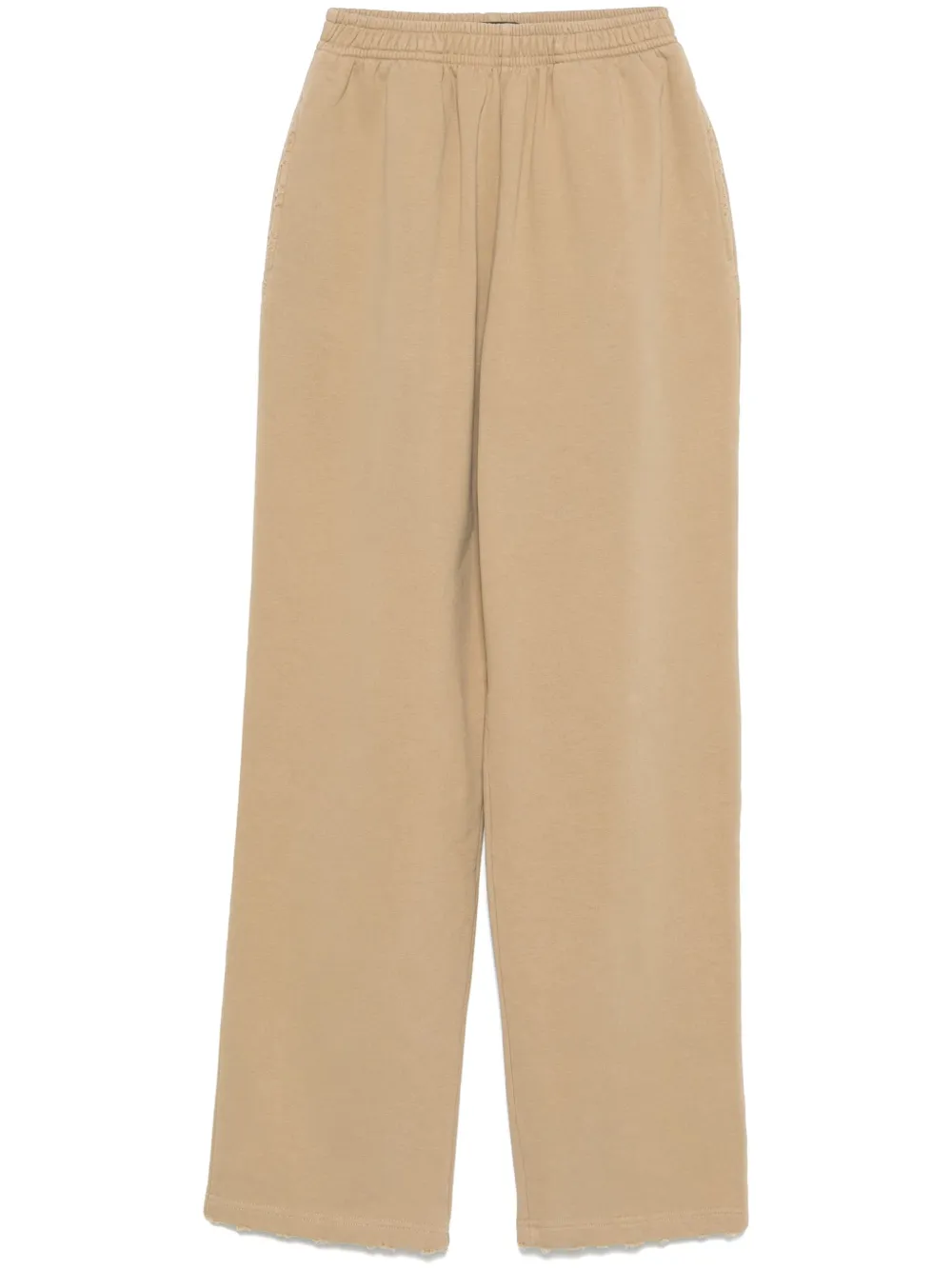 Mainless Distressed Track Trousers In Neutrals
