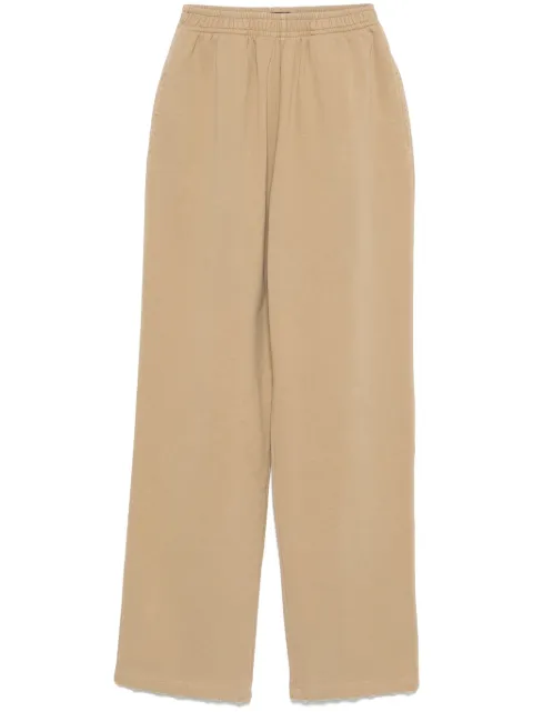 Mainless distressed track trousers