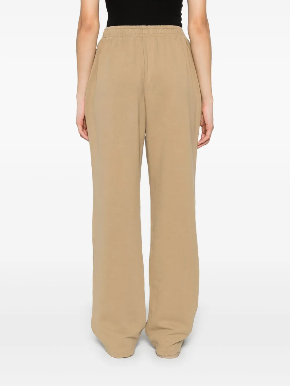 Mainless Distressed Track Trousers In Neutrals