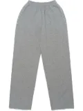 Mainless distressed track trousers - Grey