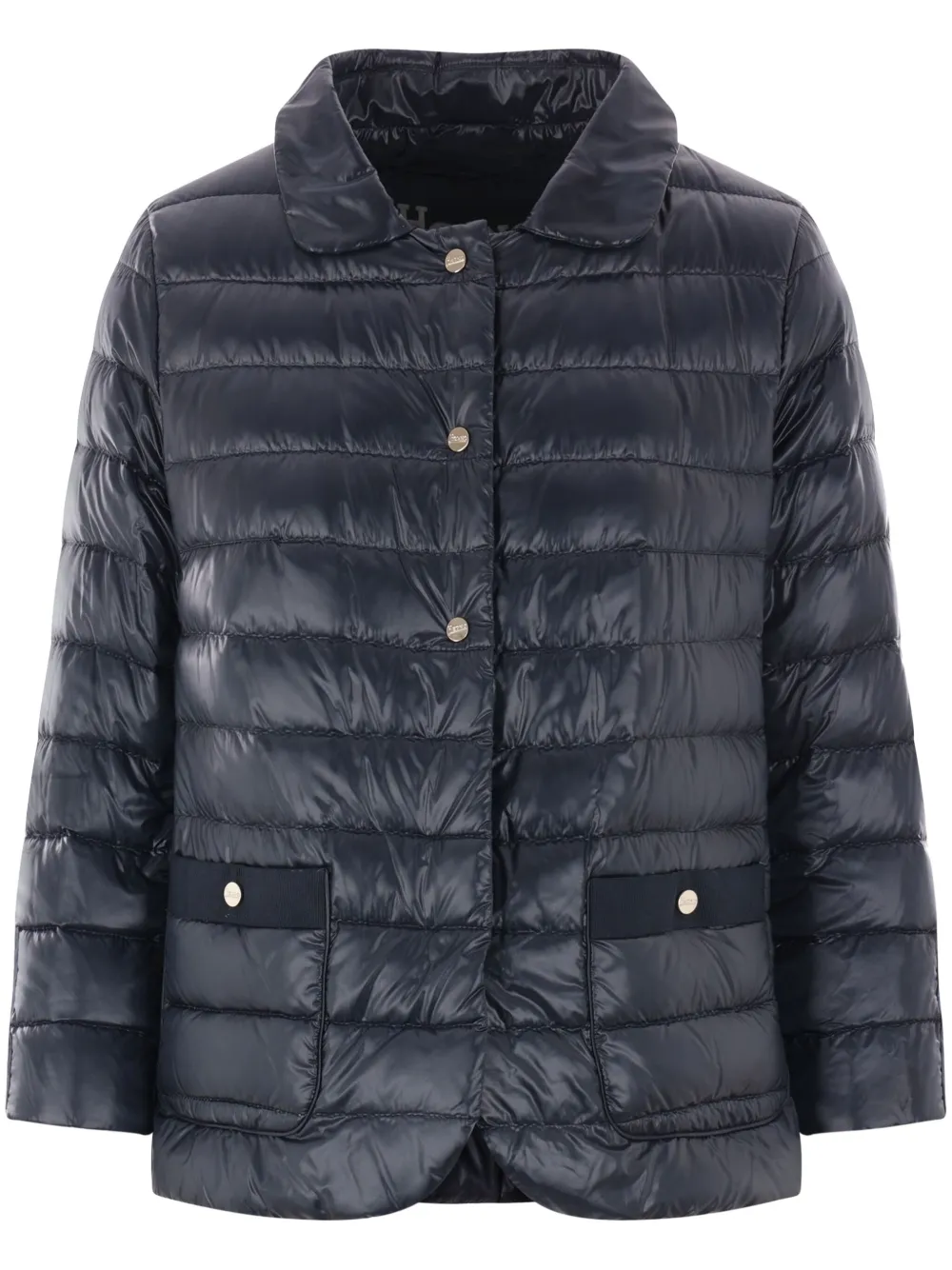 Herno Gewatteerd donsjack Blauw