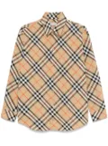 Burberry IP-check shirt - Neutrals