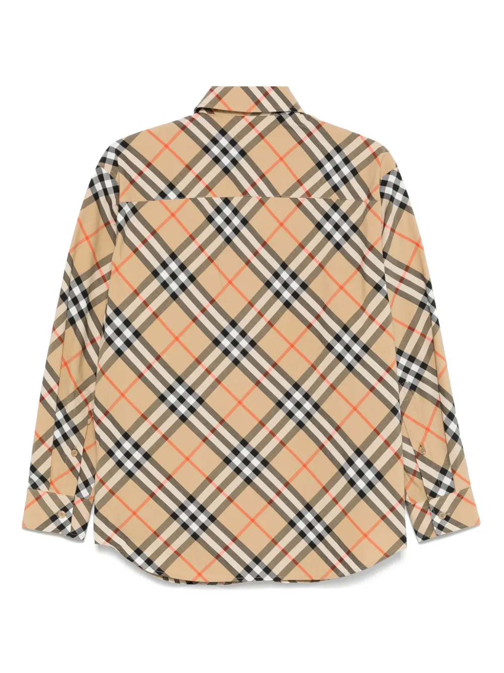 Burberry IP-check blouse - Beige
