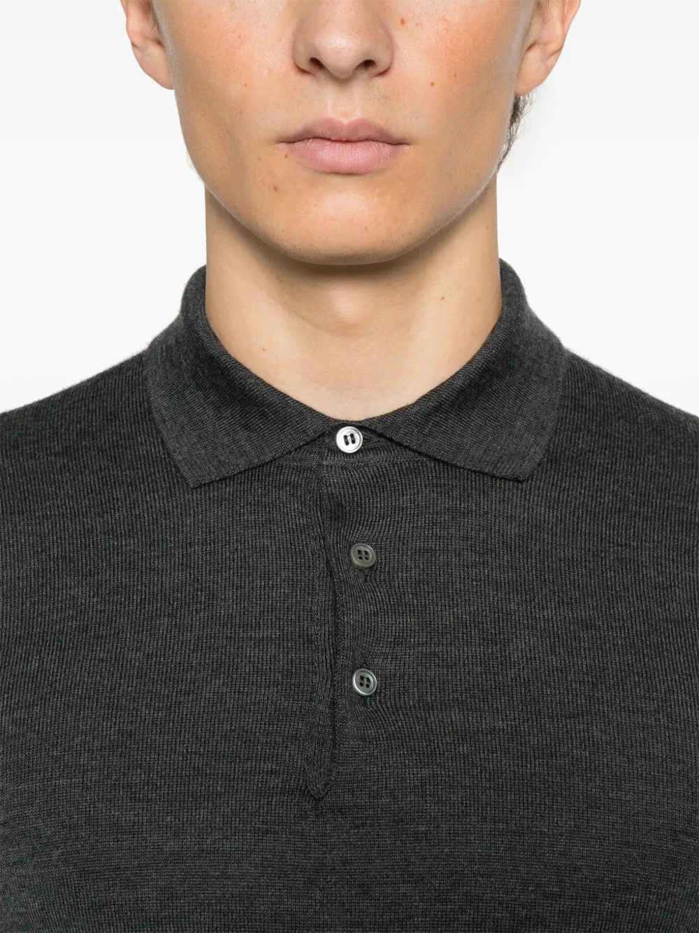 Tagliatore Palmer poloshirt Grijs