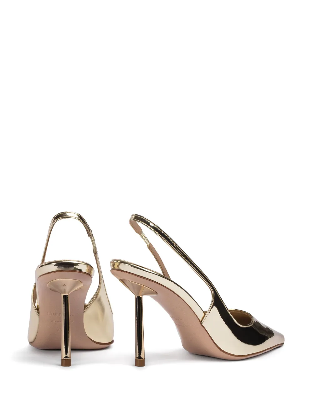 Le Silla 80mm Bella pumps Metallic