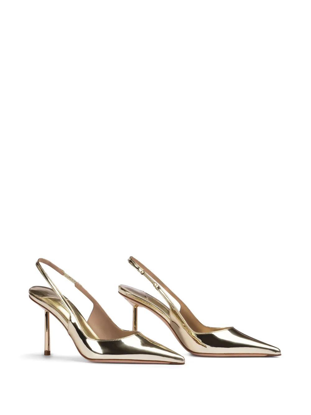 Le Silla 80mm Bella pumps Metallic