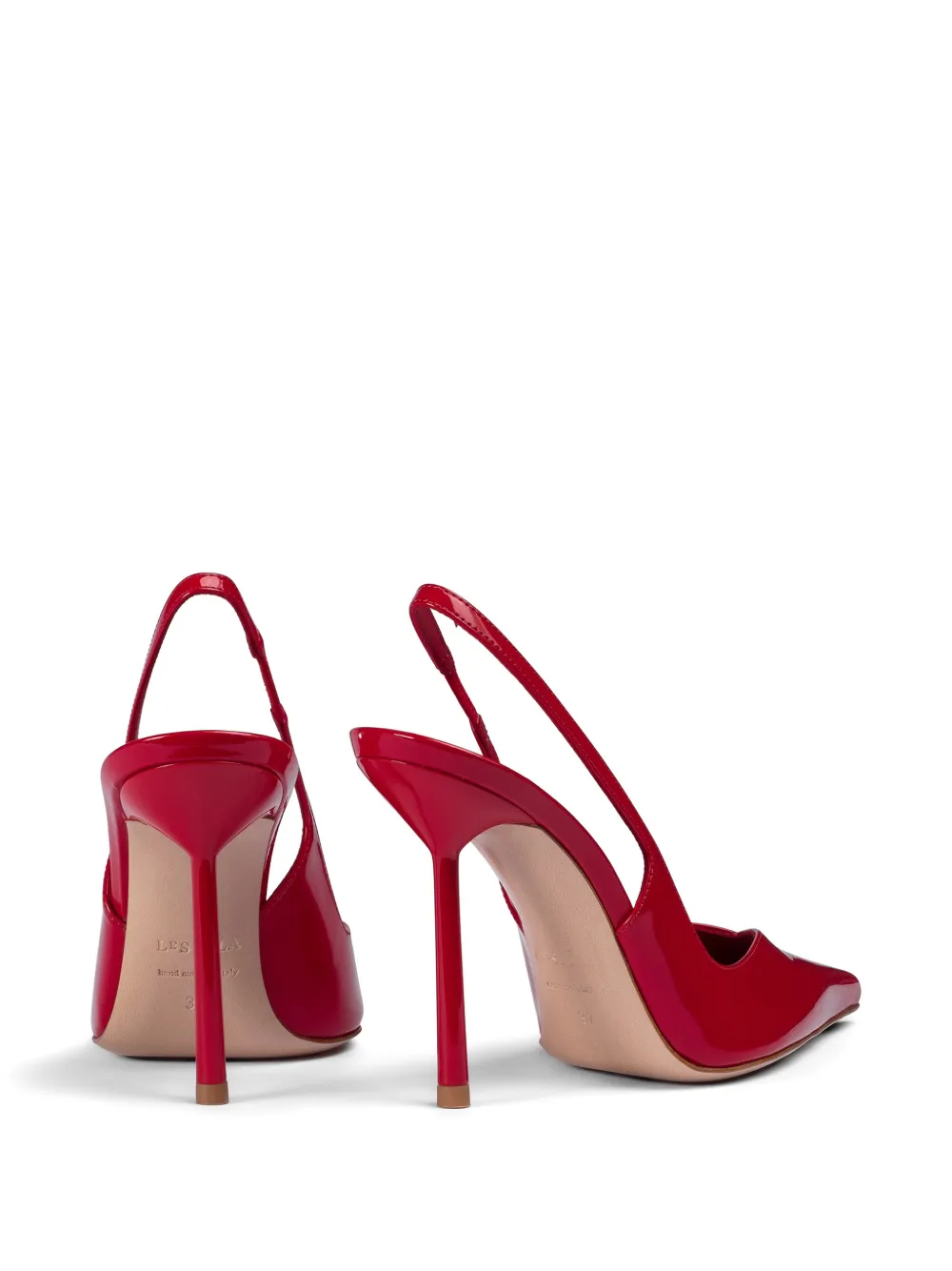 Le Silla 100 mm Vivienne pumps Rood
